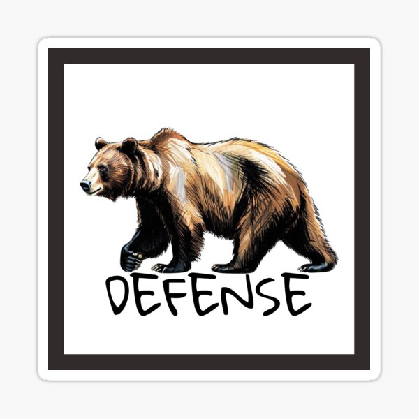 Item preview, Bear Defense  designed and sold by PenRosePlanet.