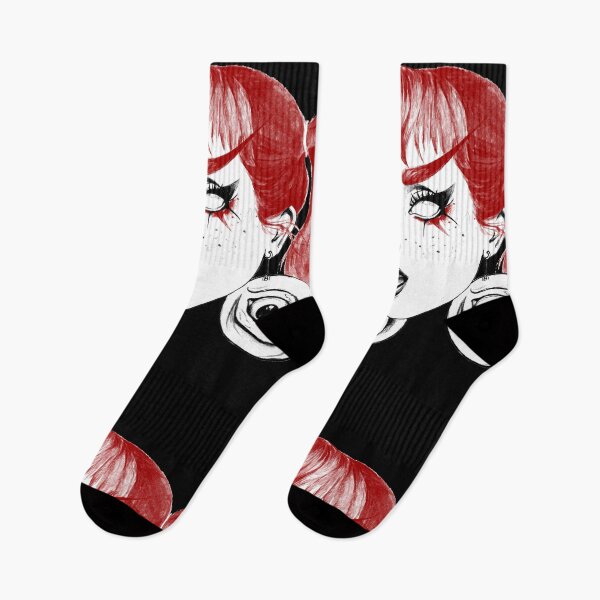 Item preview, Creepy Girl | Goth illustration  designed and sold by FarieArt.
