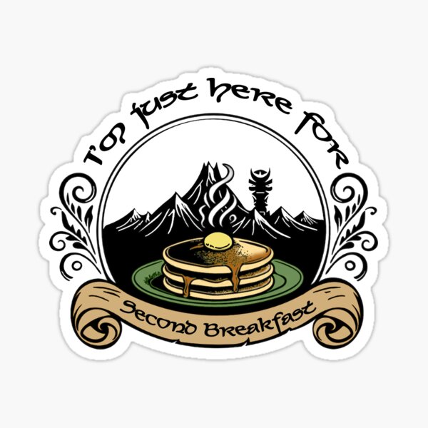 Item preview, Second Breakfast designed and sold by ChippyChics.