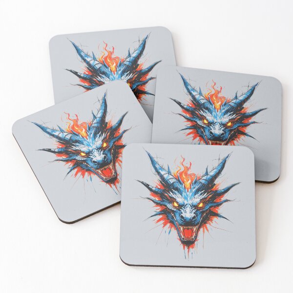 Item preview, dragon and fire designed and sold by gkhanco.