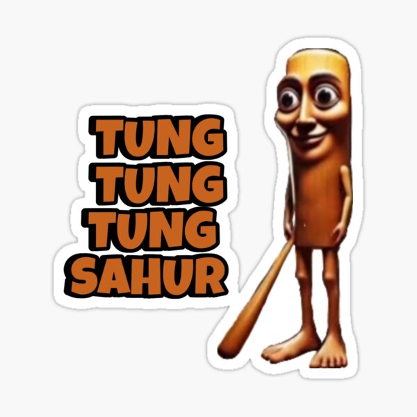 Item preview, tung tung tung sahur designed and sold by BeNazzArt.