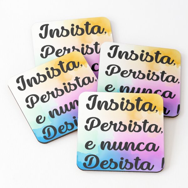 Item preview, Insista Persista e Nunca Desista designed and sold by LuizSilva1983.