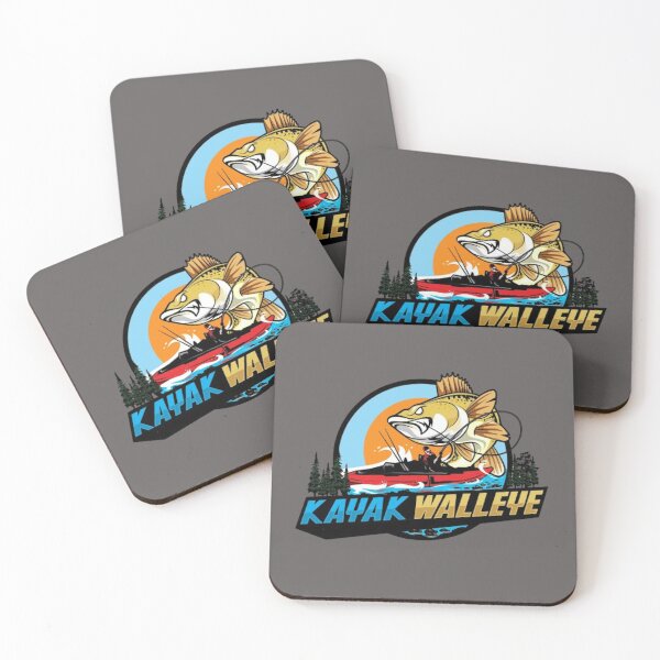 Item preview, Kayak Walleye Badge designed and sold by Kayak Musky.