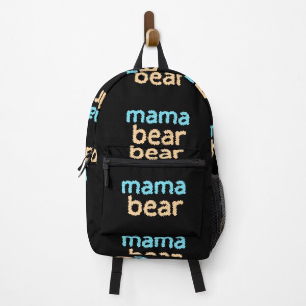 Item preview, Mama Bear, Aqua and Peach Fuzzy designed and sold by Memes N Lore .