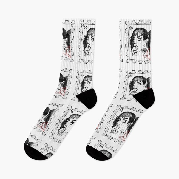 Item preview, Creepy Postage Stamp  designed and sold by FarieArt.