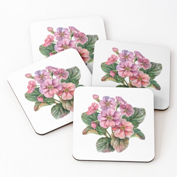 Item preview, A watercolor primrose, painted with grace designed and sold by Marcu Ioachim.