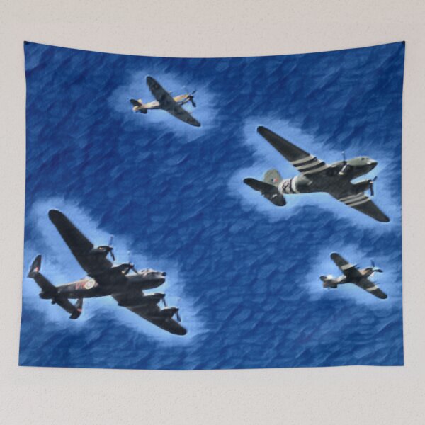 Item preview, BBMF Flypast In Slumber designed and sold by Fearless-Fox.