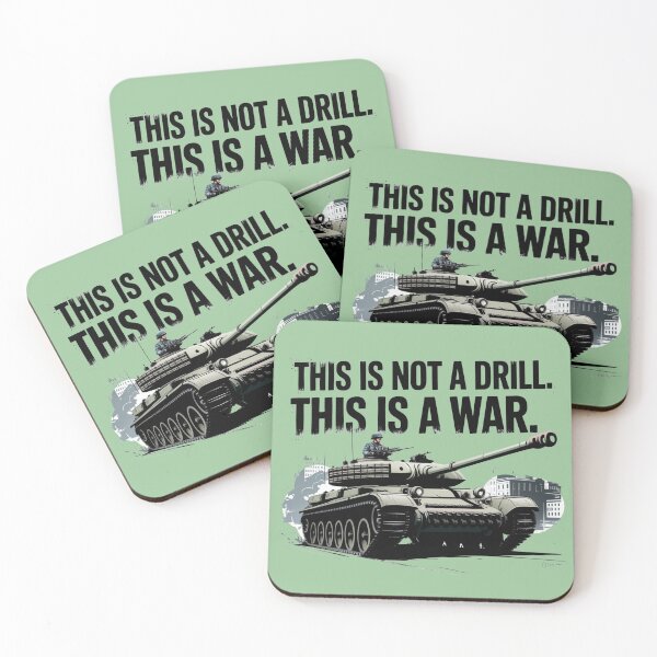 Item preview, Tank - This is not a drill, this is a war designed and sold by 123ks.