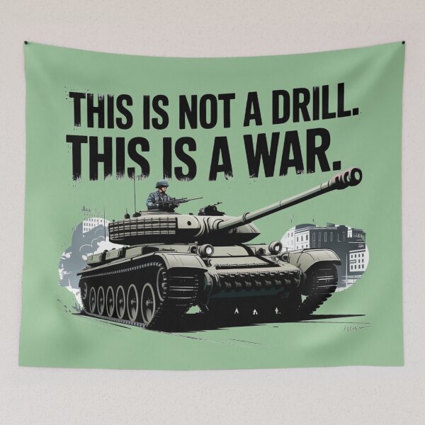 Item preview, Tank - This is not a drill, this is a war designed and sold by 123ks.