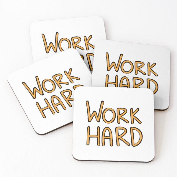 Item preview, Work hard designed and sold by Minivint.