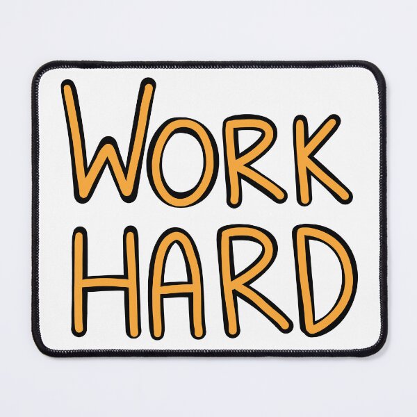 Item preview, Work hard designed and sold by Minivint.