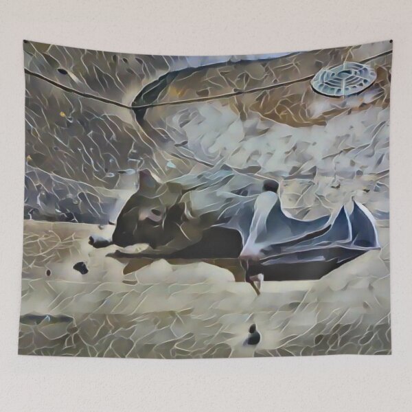 Item preview, Resting Bat In Gemstone designed and sold by Fearless-Fox.