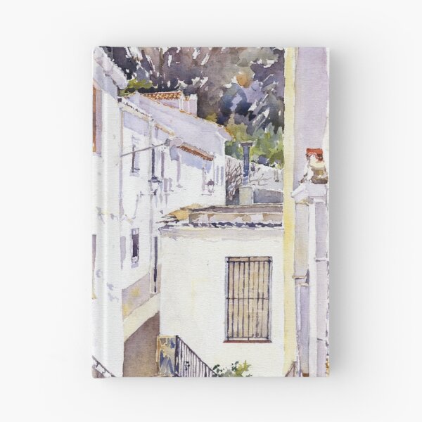 Item preview, Street of Ohanes in March, La Alpujarra, Almeria, Andalusia, Spain designed and sold by Margaret Merry.