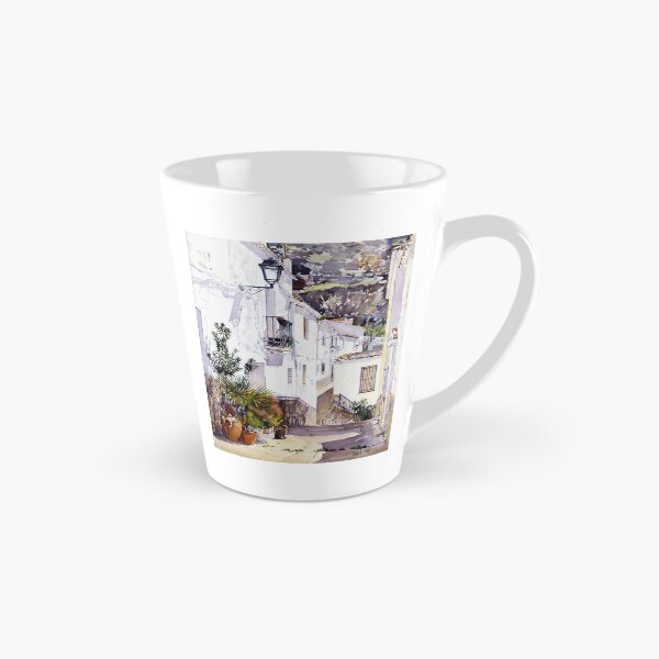 Item preview, Street of Ohanes in March, La Alpujarra, Almeria, Andalusia, Spain designed and sold by Margaret Merry.