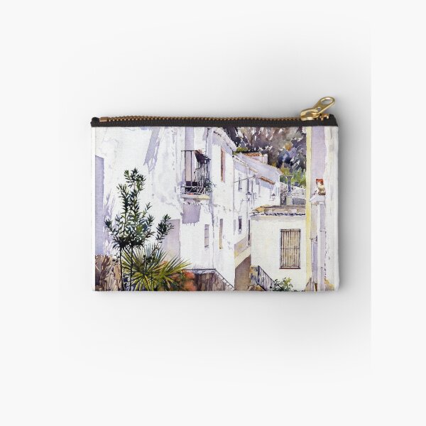 Item preview, Street of Ohanes in March, La Alpujarra, Almeria, Andalusia, Spain designed and sold by Margaret Merry.