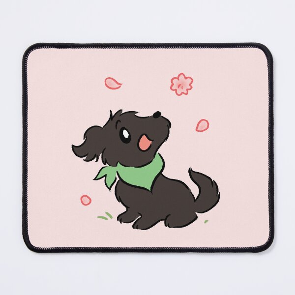 Item preview, Yorkie Poodle Cherry Blossoms designed and sold by caroshiine.