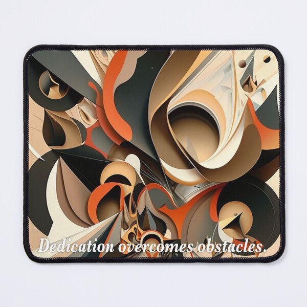Item preview, Dedication overcomes obstacles. designed and sold by fanzen69.