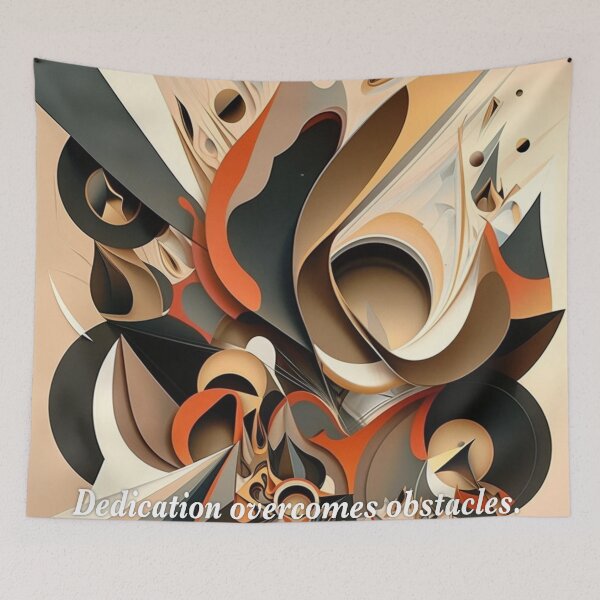 Item preview, Dedication overcomes obstacles. designed and sold by fanzen69.