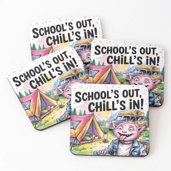 Item preview, School’s Out, Chill’s In designed and sold by Graphichop.