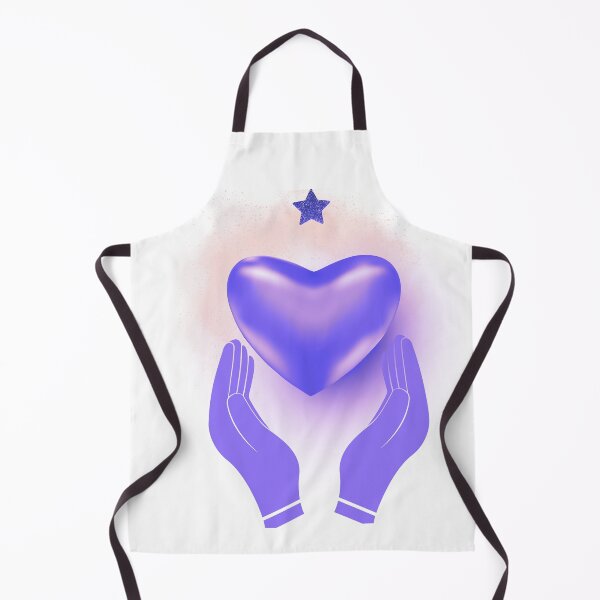 Item preview, Open Hands Holding a Heart Purple designed and sold by Mind Empowerment Designs.