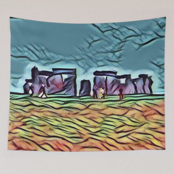 Item preview, Stonehenge In Glow designed and sold by Fearless-Fox.