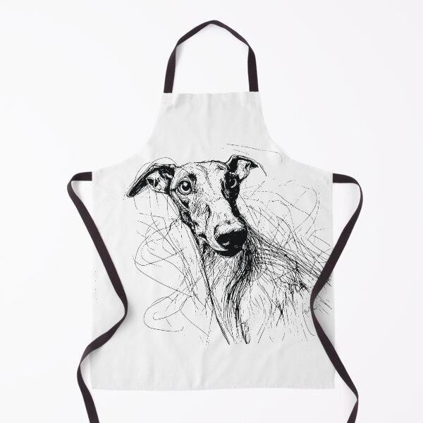 Item preview, Greyhound ballpoint pen drawing designed and sold by byBenci.
