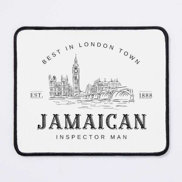 Item preview, Jamaican Inspector Man designed and sold by TheTeeKettle.