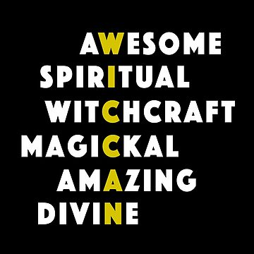 Artwork thumbnail, I Am WICCAN by TheMoonlightShop