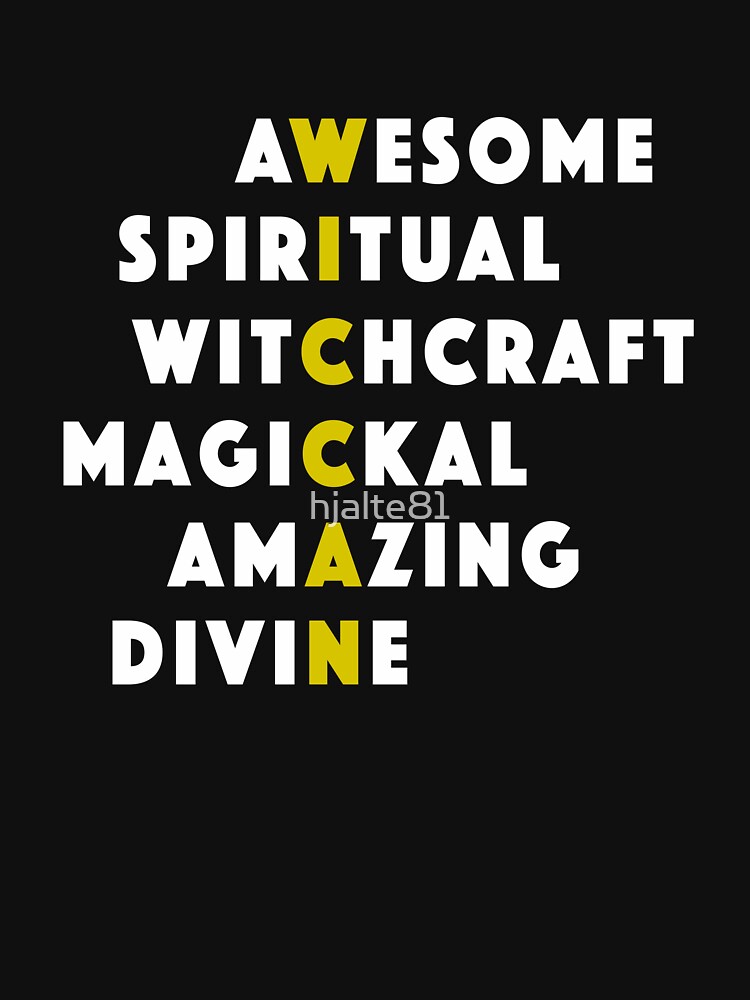 Thumbnail 7 of 7, Classic T-Shirt, I Am WICCAN designed and sold by hjalte81.