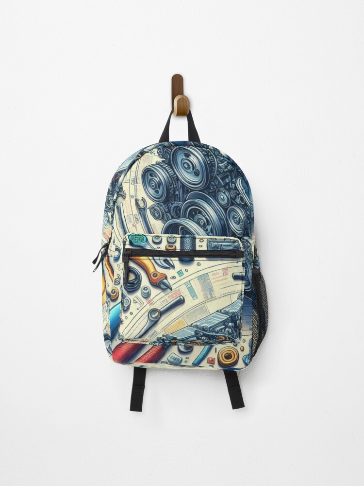 Thumbnail 1 of 3, Backpack, engine designed and sold by SpawnofSutur.