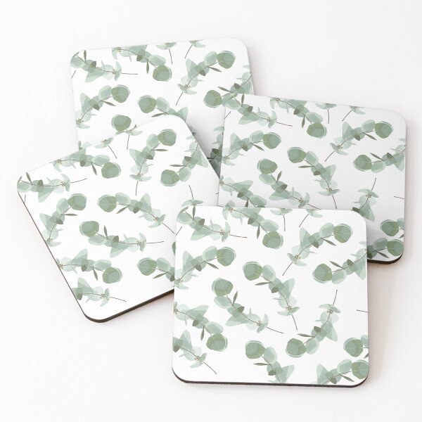 Item preview, Greenery seamless pattern with eucalyptus branch. designed and sold by MatyKotiv.