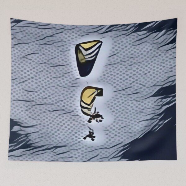 Item preview, Paragliding In Pointillism designed and sold by Fearless-Fox.