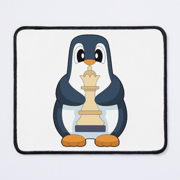 Artikelvorschau, Pinguin Schachfigur Dame Schach entworfen und verkauft von Snabdesign84.