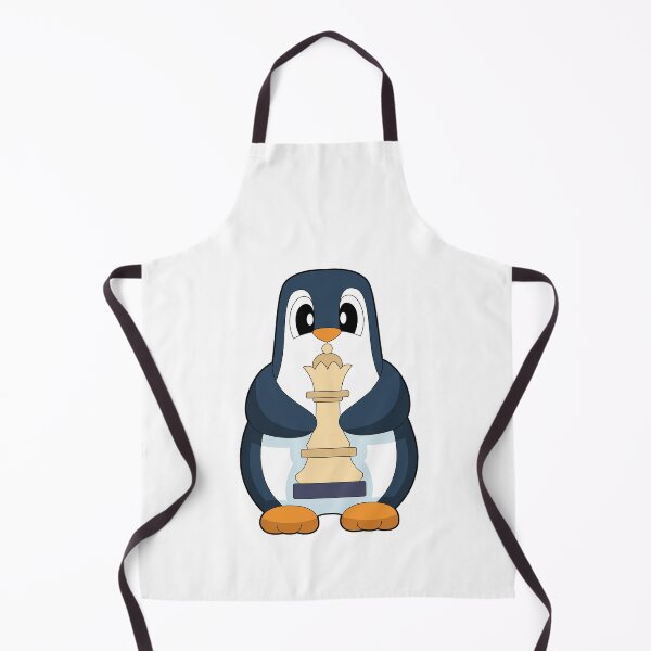 Artikelvorschau, Pinguin Schachfigur Dame Schach entworfen und verkauft von Snabdesign84.