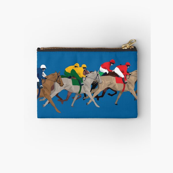 Item preview, Horse Race Blue designed and sold by Anne Cakebread.