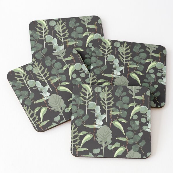 Item preview, Greenery seamless pattern with eucalyptus branch and herbs. designed and sold by MatyKotiv.