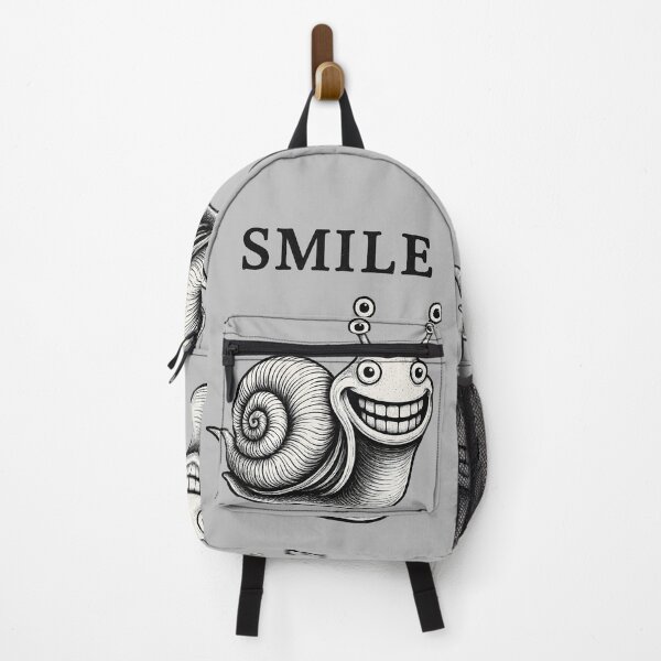 Item preview, Smile. Happy grinning snail. designed and sold by Shoot-The-Moon.