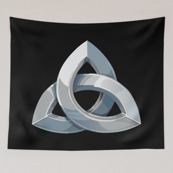 Item preview, Celtic symbol, trinity knot, Triquetra, a decorative triangular Celtic knot, ancient symbol of trinityTriquetra. Holy Trinity symbol. Sacred geometry symbol. Sacred endless symbol. Celtic Knotwork designed and sold by Danler.
