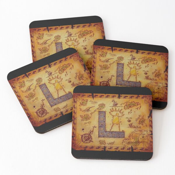 Item preview, Monkey Island Map designed and sold by SketchQuest.