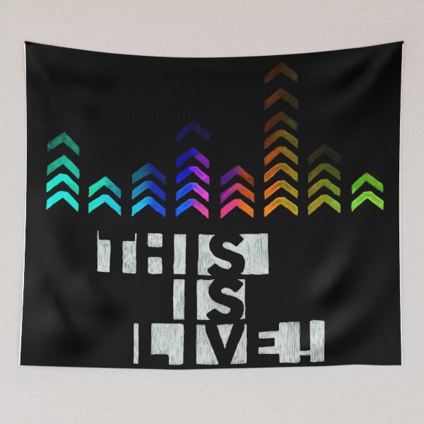 Item preview, This Is Live - Black designed and sold by EKeener.