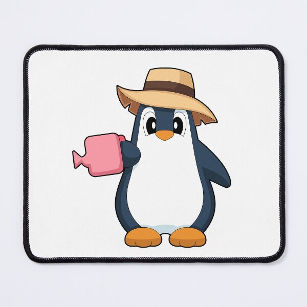 Item preview, Penguin Farmer Watering can designed and sold by Snabdesign84.