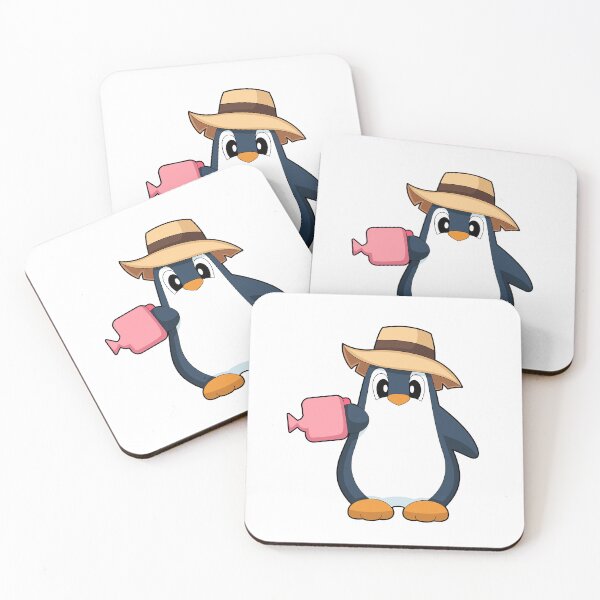 Item preview, Penguin Farmer Watering can designed and sold by Snabdesign84.