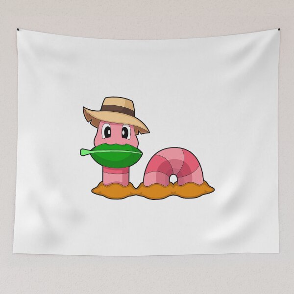 Item preview, Worm Farmer Leaf designed and sold by Snabdesign84.