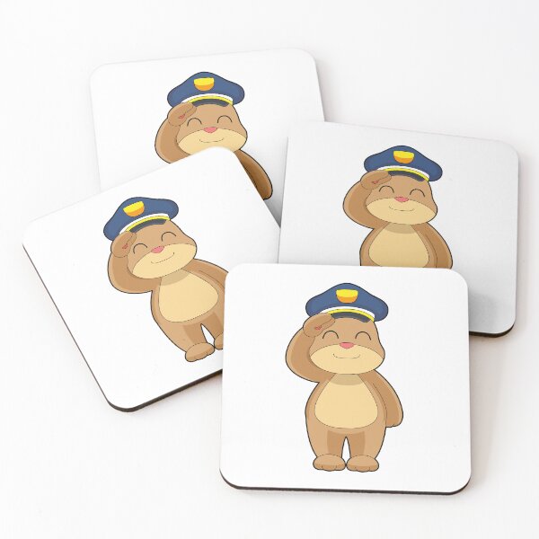 Item preview, Bear Cop Police hat Police designed and sold by Snabdesign84.