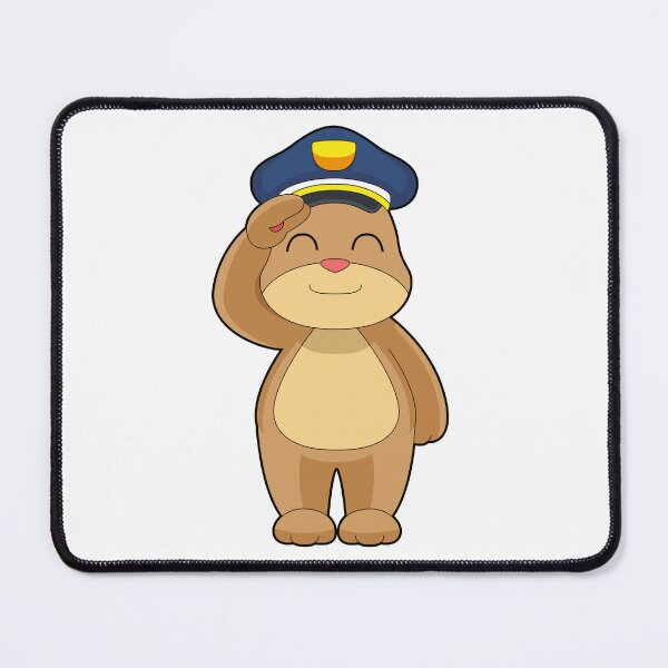 Item preview, Bear Cop Police hat Police designed and sold by Snabdesign84.