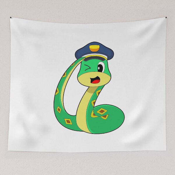Item preview, Snake Cop Police hat Police designed and sold by Snabdesign84.