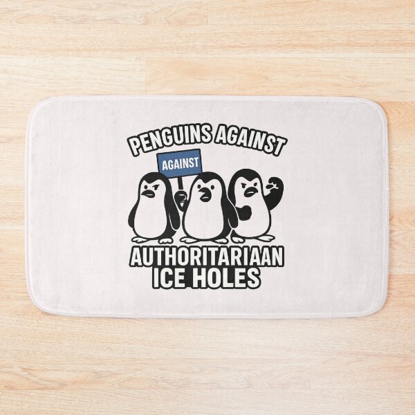Item preview, Penguins to 'Stage Protest' Against Trump Tariffs designed and sold by WAISLYV.