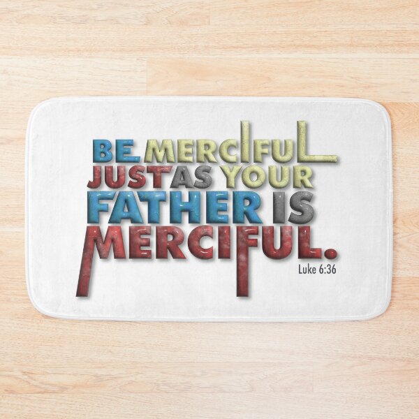 Item preview, Luke 6:36 – Be Merciful 3D Typography Scripture Art designed and sold by Katherine Ann.