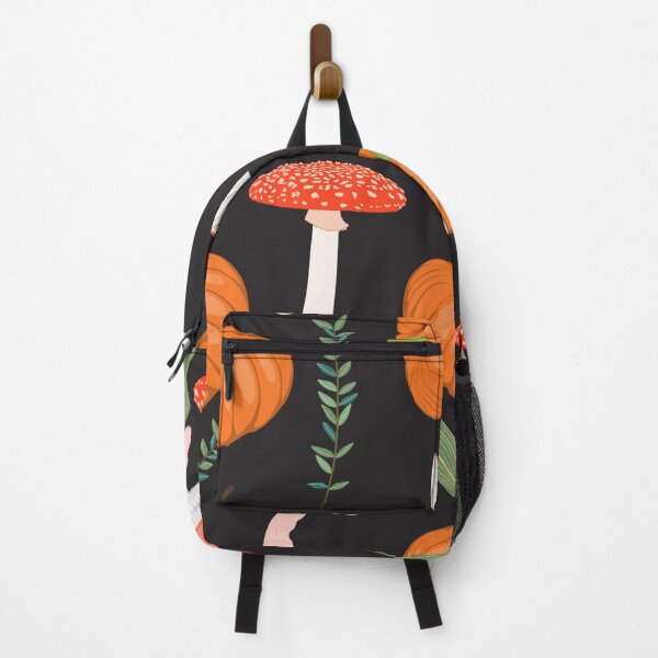 Item preview, Seamless autumn pattern with leaves, berries, pumpkin, mushrooms and branches. designed and sold by MatyKotiv.