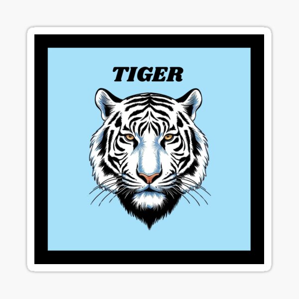 Item preview, White Tiger  designed and sold by PenRosePlanet.
